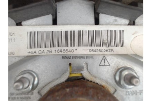 Recambio de airbag volante para peugeot 206 referencia OEM IAM 96425026ZR  