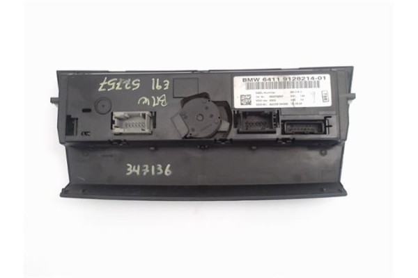 Recambio de mandos climatizador para bmw serie 3 touring (e91) 320d referencia OEM IAM 6411912821401  