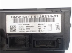 Recambio de mandos climatizador para bmw serie 3 touring (e91) 320d referencia OEM IAM 6411912821401  