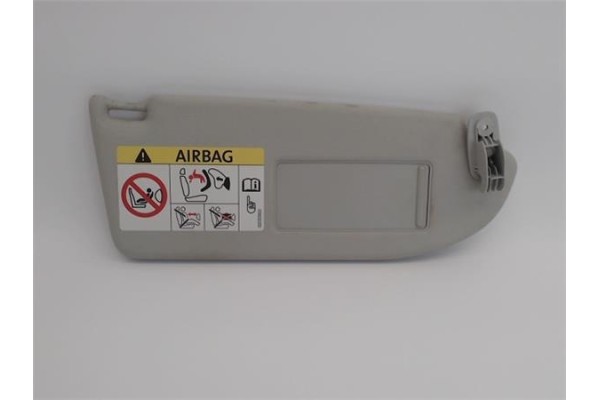 Recambio de parasol derecho para seat ibiza (6p1) 1.0 style referencia OEM IAM 6J0857552C 2F4  
