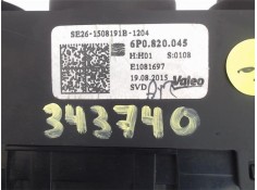 Recambio de mandos calefaccion / a.a. para seat ibiza (6p1) 1.0 style referencia OEM IAM 6P0820045  