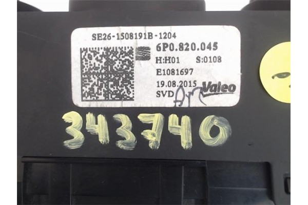 Recambio de mandos calefaccion / a.a. para seat ibiza (6p1) 1.0 style referencia OEM IAM 6P0820045  