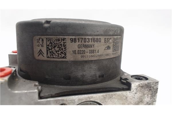 Recambio de nucleo abs para citroen c-elysée 1.6 exclusive referencia OEM IAM 9817031680 10091539473  Recambio de nucleo abs para citroen c-elysée 1.6 exclusive referencia OEM IAM 9817031680 10091539473
