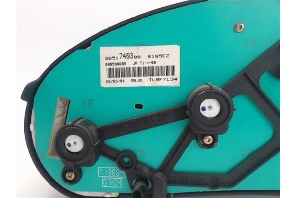 Recambio de cuadro completo para peugeot 206 1.4 i referencia OEM IAM 500605 9651740380 