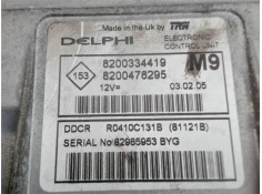 Recambio de centralita para nissan micra (k12e) 1.5 dci referencia OEM IAM 8200334419 8200478295 