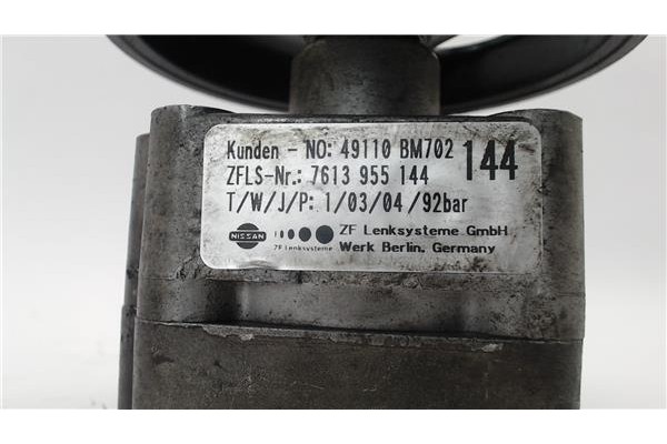Recambio de bomba servodireccion para nissan almera (n16/e) referencia OEM IAM 49110BM702 7613955144 49110AV700 , NISSAN | 49110