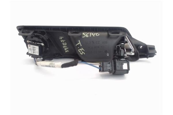 Recambio de manilla int. puerta trasero izquierda para volkswagen passat berlina (3c2) 2.0 tdi 16v referencia OEM IAM   