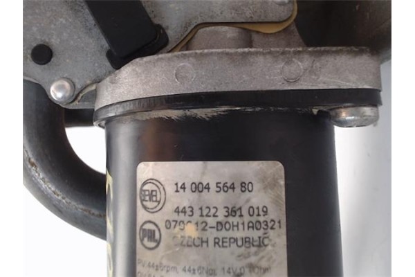 Recambio de motor limpiaparabrisas delantero para fiat scudo furgón 1.6 d multijet referencia OEM IAM 1400456480  6405GE , PEUGE