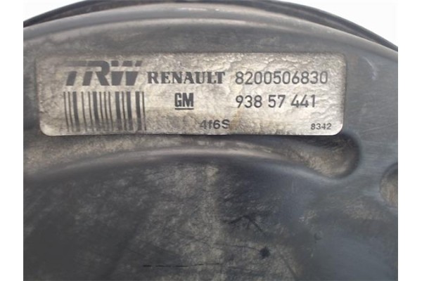 Recambio de servofreno para opel vivaro 1.9 dti referencia OEM IAM 8200506830 93857441 