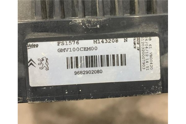 Recambio de electroventilador para peugeot 208 1.4 active referencia OEM IAM 9812028580 9682902080 