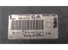 Recambio de faro delantero izquierdo para citroen xsara picasso referencia OEM IAM 89310170 9649557480 
