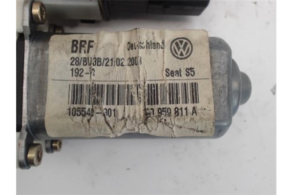 Recambio de motor elevalunas trasero izquierdo para seat leon (1m1) 1.6 16 v referencia OEM IAM 1C1959811A  