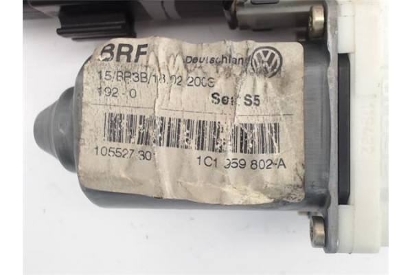 Recambio de motor elevalunas delantero derecho para seat leon (1m1) 1.6 16 v referencia OEM IAM 1C1959802A  (1C1959802A) , AUDI 