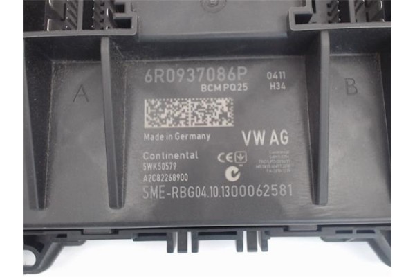 Recambio de centralita para volkswagen polo v (6r1) 1.2 sport referencia OEM IAM 6R0937086P  
