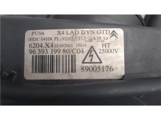 Recambio de faro delantero izquierdo para citroen c5 berlina referencia OEM IAM 9639319980 89005176 