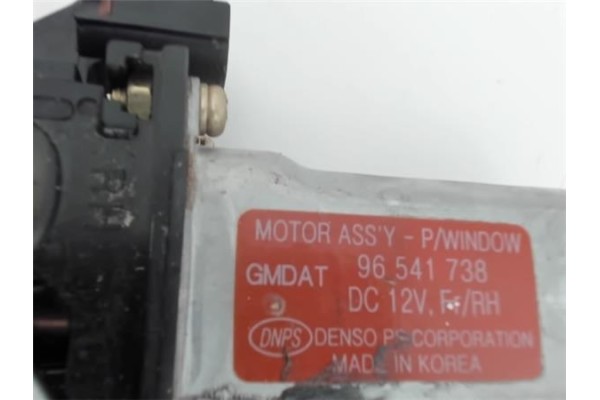 Recambio de mecanismo elevalunas delantero derecho para daewoo kalos 1.2 se referencia OEM IAM 96541738  
