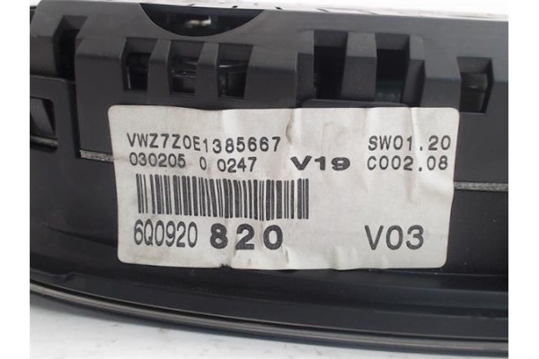 Recambio de cuadro completo para volkswagen polo iv (9n1) 1.4 16v referencia OEM IAM 6q0920  