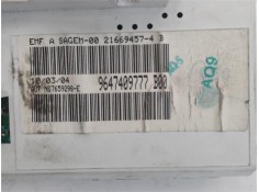 Recambio de reloj horario para peugeot 206 1.4 i referencia OEM IAM 9647409777  