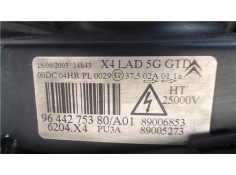 Recambio de faro delantero izquierdo para citroen c5 berlina referencia OEM IAM 9644275380 89006853 