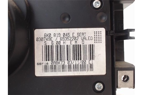 Recambio de mandos calefaccion / a.a. para seat ibiza (6k1) 1.4 referencia OEM IAM 6K0819045E  