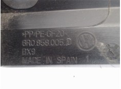 Recambio de embellecedor consola central para volkswagen polo v (6r1) 1.2 sport referencia OEM IAM 6R0858005D  
