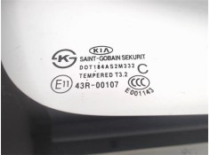 Recambio de luna puerta delantero derecha para kia rio (ub) 1.2 basic referencia OEM IAM 43R00107  