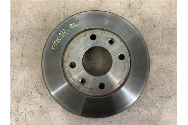Recambio de disco freno delantero izquierdo para peugeot 206 1.4 hdi eco 70 referencia OEM IAM 4246A7 4246R8 91517695 , PEUGEOT 