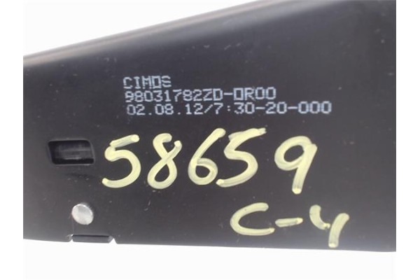 Recambio de palanca freno de mano para citroen c4 berlina 1.6 exclusive referencia OEM IAM 98031782ZD  