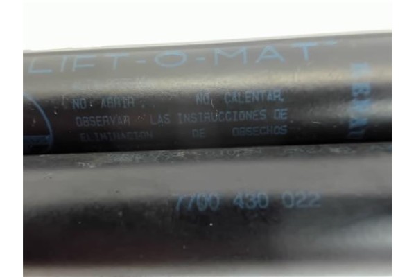 Recambio de amortiguador porton para renault scenic i (ja...) 1.9 dti (ja0n) referencia OEM IAM 7700430022  