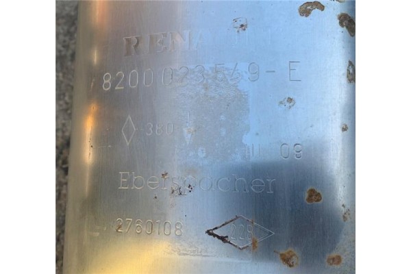 Recambio de silenciador trasero para renault clio iii 1.5 dci (br17, cr17) referencia OEM IAM   