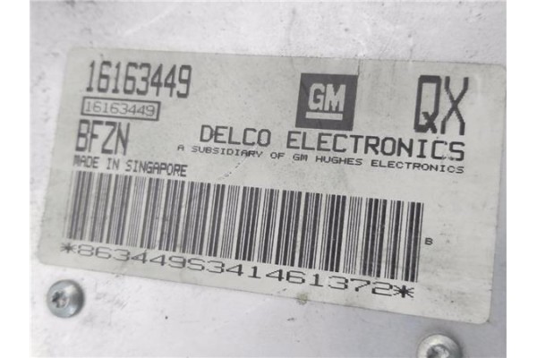 Recambio de centralita para opel corsa b 1.4 si referencia OEM IAM 16163449  