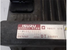 Recambio de centralita para opel combo furgón/ranchera familiar 1.7 cdti 16v referencia OEM IAM 8980215700  