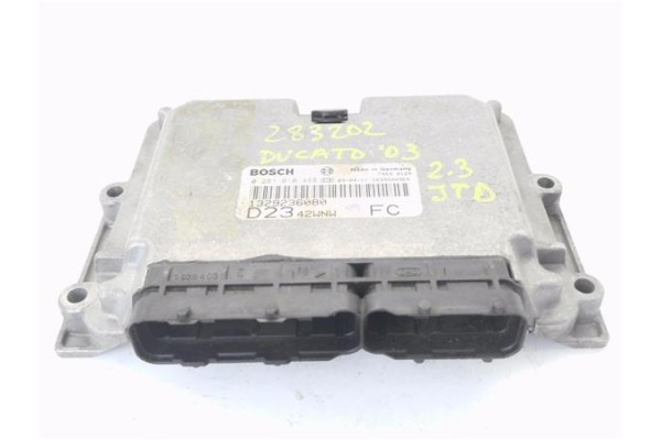 Recambio de centralita para fiat ducato furgón (244) 2.3 jtd referencia OEM IAM 1329236080 0281010488 