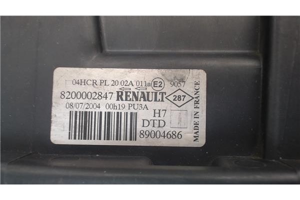 Recambio de faro delantero dcho para renault laguna ii (bg0) referencia OEM IAM 7700420129 8200002847 
