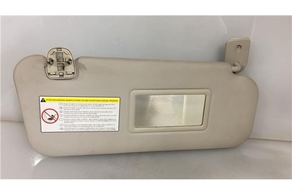 Recambio de parasol derecho para peugeot 207 1.4 confort referencia OEM IAM 16064158BJ  
