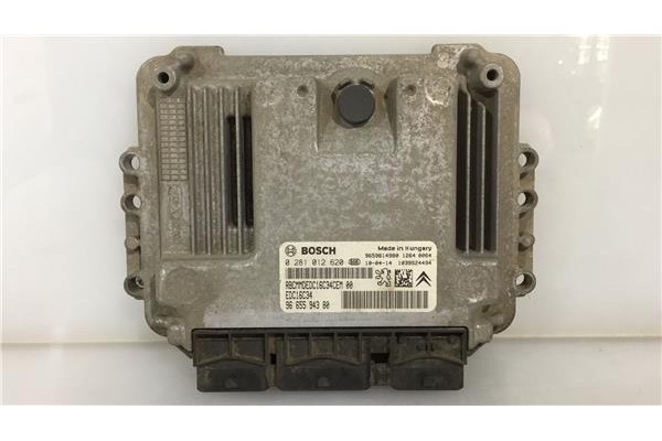 Recambio de centralita para citroen berlingo 1.6 hdi 75 600 first furgón referencia OEM IAM 9665594380 0281012620 