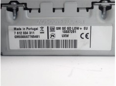 Recambio de radio / cd para opel astra j 1.7 cdti referencia OEM IAM 7612034311 13337251 