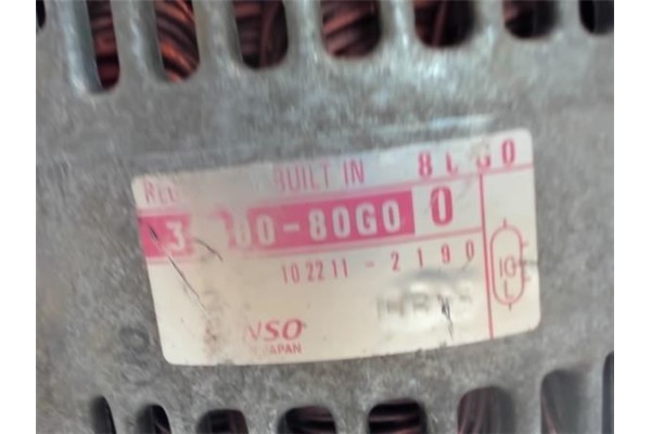 Recambio de alternador para suzuki ignis (rg/fh) 1.3 referencia OEM IAM 1022112190 80G0 