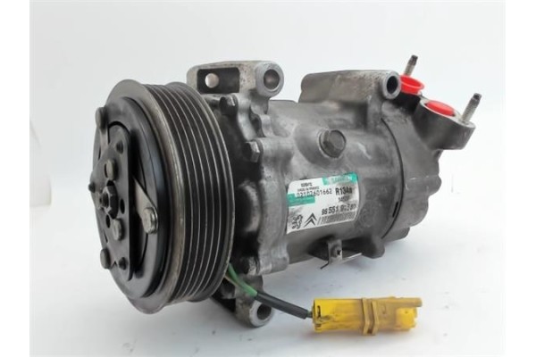 Recambio de compresor aire acond. para citroen c3 1.6 16v hdi referencia OEM IAM 9655191680 02102601662 6453GZ , PEUGEOT | 6453J