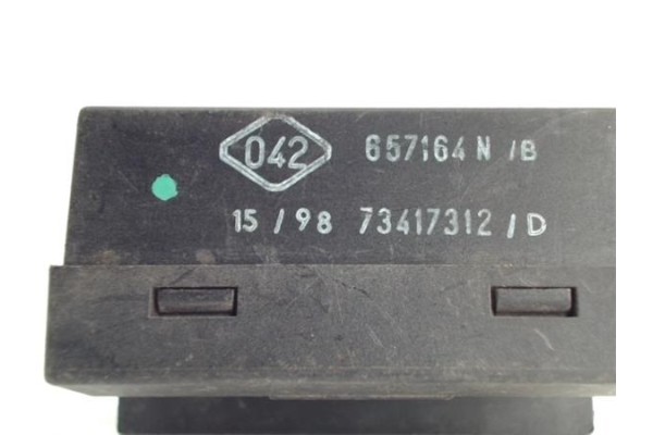 Recambio de regulador ventilador climatizacion para renault megane i scenic (ja0) 1.6 16v kaleido referencia OEM IAM 73417312 65