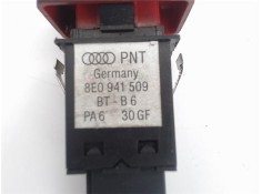 Recambio de interruptor luces emergencia para audi a4 berlina (8e) 1.8 t referencia OEM IAM 8E0941509  