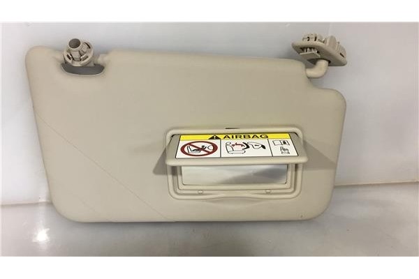 Recambio de parasol derecho para nissan micra v (k14) 1.5 acenta referencia OEM IAM 964005EF5B  