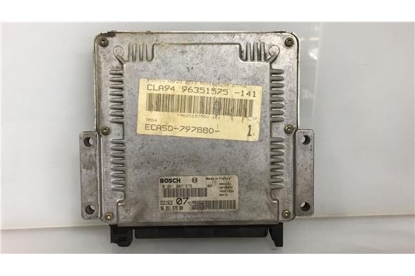 Recambio de centralita para peugeot 306 3/5 pt. / 4 pt. (s2) 2.0 hdi referencia OEM IAM 9635157580 0281001976 