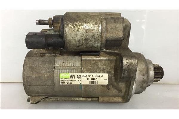 Recambio de motor arranque para volkswagen caddy (2k) 1.9 furg. referencia OEM IAM 02Z911024J VL4 2Z911023F , AUDI | 2Z911023H ,