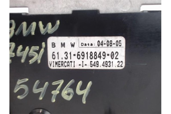 Recambio de mando de luces para bmw serie 7 (e65/e66) 4.4 745i referencia OEM IAM 6131691884902  
