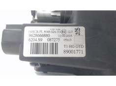 Recambio de faro delantero izquierdo para peugeot 206 referencia OEM IAM 9628666880 6204S9 