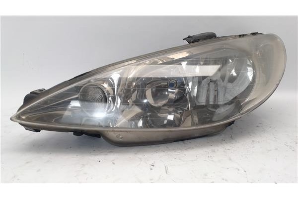 Recambio de faro delantero izquierdo para peugeot 206 referencia OEM IAM 9628666880 6204S9 