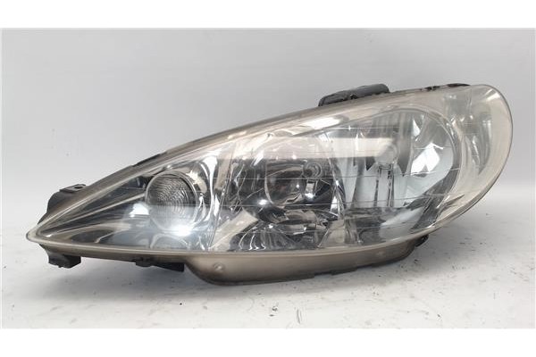 Recambio de faro delantero izquierdo para peugeot 206 referencia OEM IAM 9628666880 6204S9 