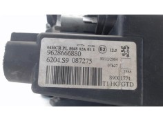 Recambio de faro delantero izquierdo para peugeot 206 referencia OEM IAM 9628666880 6204S9 