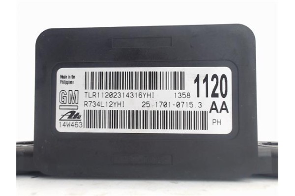 Recambio de sensor central estabilidad esp para opel astra j berlina 5p 1.6 excellence referencia OEM IAM 25170107153  